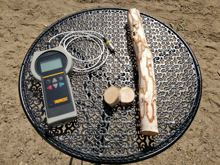 Thermal Conductivity Testing of Dry Wood using Thermtest TLS-100
